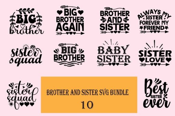 Brother and Sister Svg Bundle Review