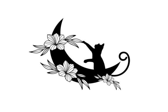 Moon Wildflower Cute Cat Embroidery Design Review