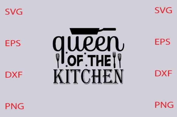 Queen of the Kitchen Svg Design Review