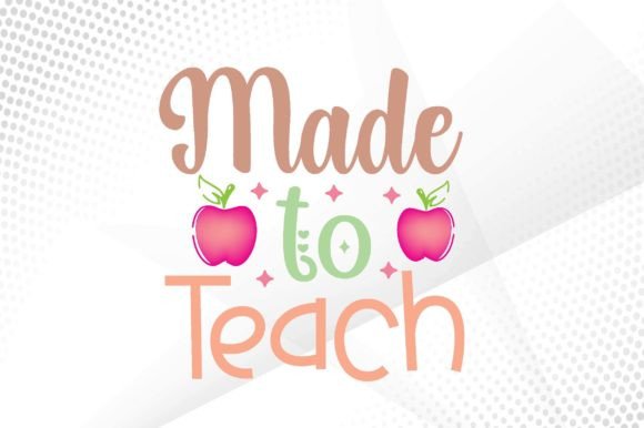 Retro Made to Teach Svg Review